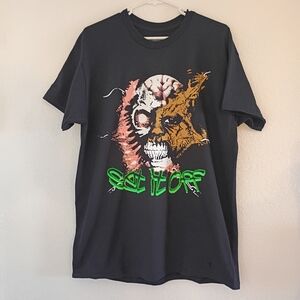 NEW Offset Set It Off Tour Graphic Tee in Black Size Large